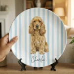 Me&Mini-Me© - Piatto decorativo in ceramica