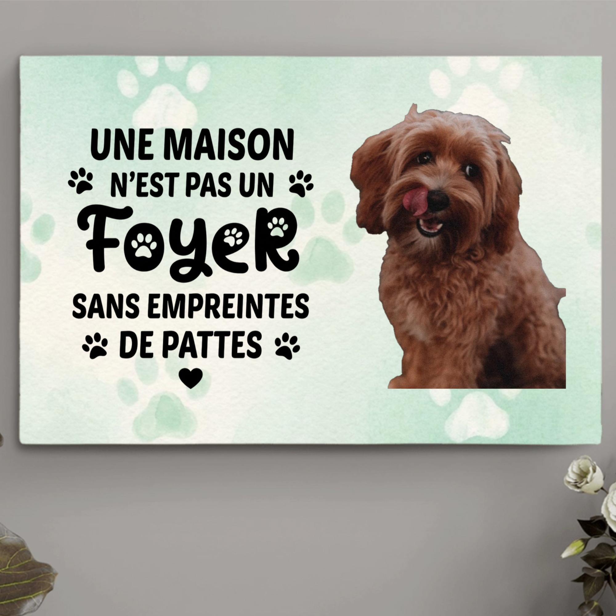 Me&Mini-Me© - Tassunjäljet - Valokuvauskangas - Kuva 2