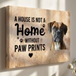 Me&Mini-Me© - Paw prints -  Photo canvas