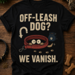 Off leash dog? We vanish.
